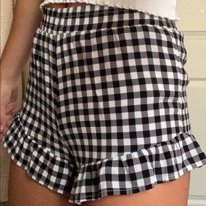 Forever 21 gingham shorts
